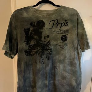 PRPS Tee XL. Purchased from Sak’s Fifth Avenue NWOT  Camoish Green
